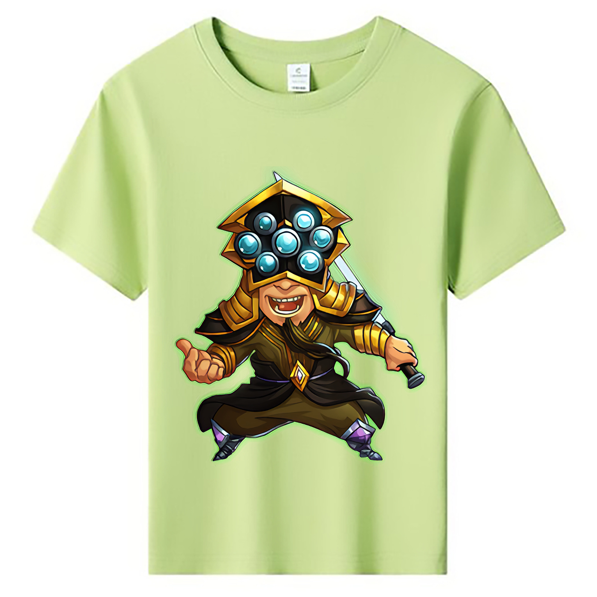 （画像用） リーグ・オブ・レジェンド League of Legends LOL 綿100％キッズTシャツ（フロントプリント）